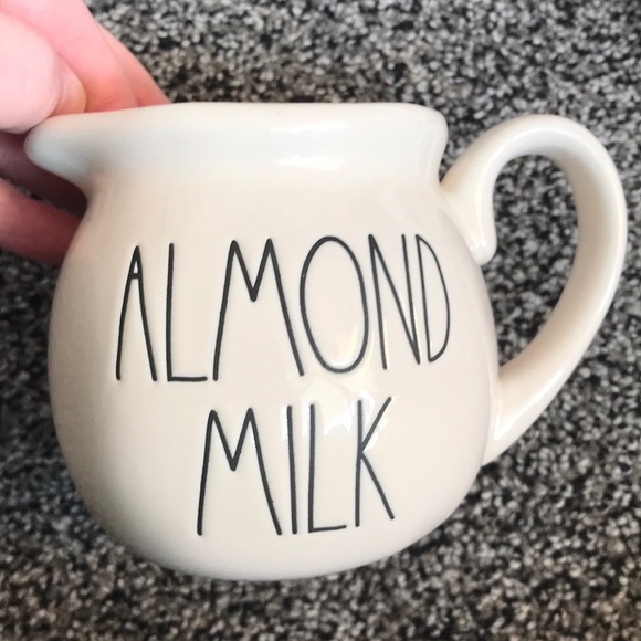 RAE DUNN ALMOND MILK / creamer dispenser/Pitcher - Picture 2 of 5